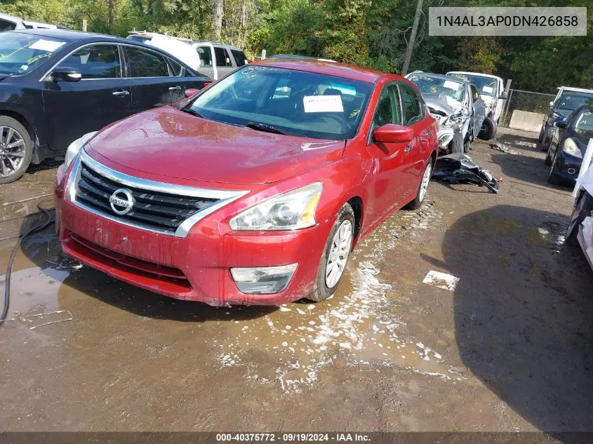 2013 Nissan Altima 2.5 S VIN: 1N4AL3AP0DN426858 Lot: 40375772