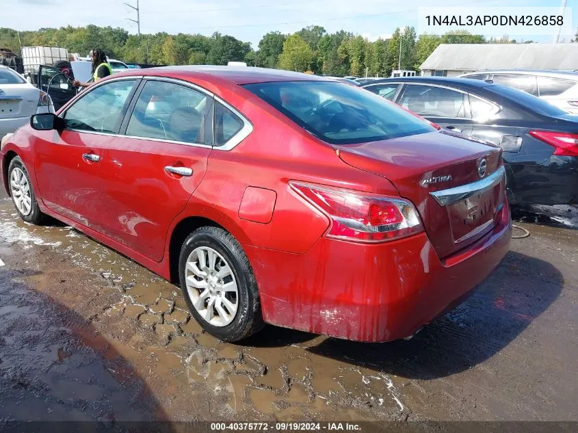 2013 Nissan Altima 2.5 S VIN: 1N4AL3AP0DN426858 Lot: 40375772