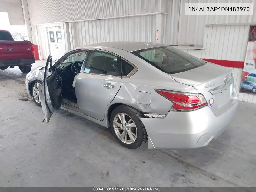 2013 Nissan Altima 2.5 Sv VIN: 1N4AL3AP4DN483970 Lot: 40381971