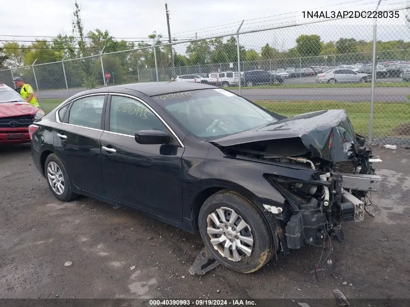 2013 Nissan Altima 2.5 S VIN: 1N4AL3AP2DC228035 Lot: 40390993