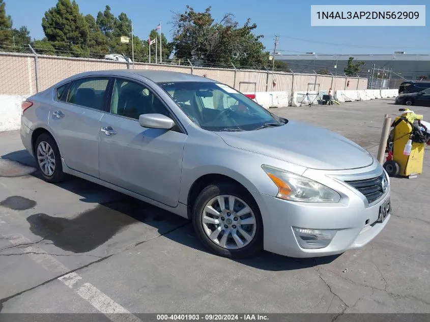 2013 Nissan Altima 2.5 S VIN: 1N4AL3AP2DN562909 Lot: 40401903