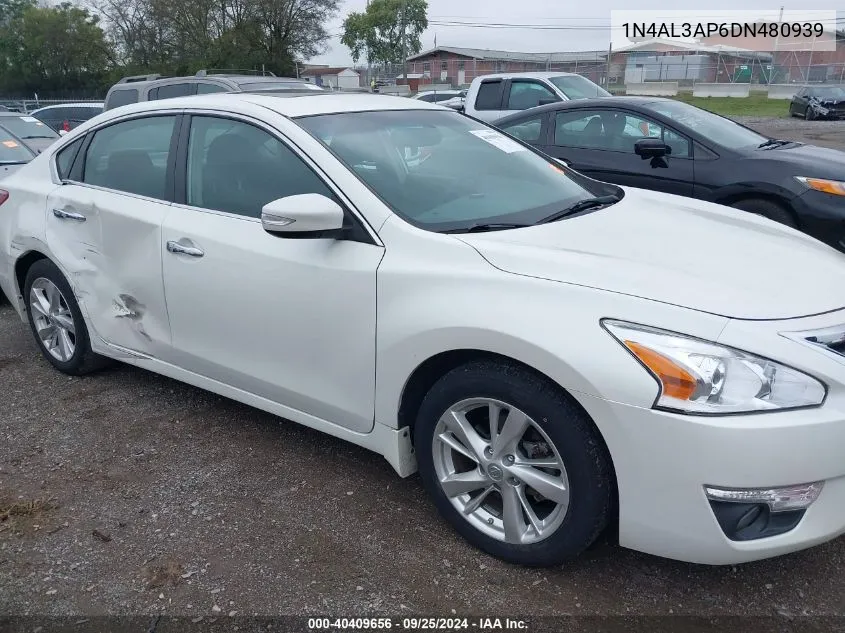 2013 Nissan Altima 2.5 Sv VIN: 1N4AL3AP6DN480939 Lot: 40409656