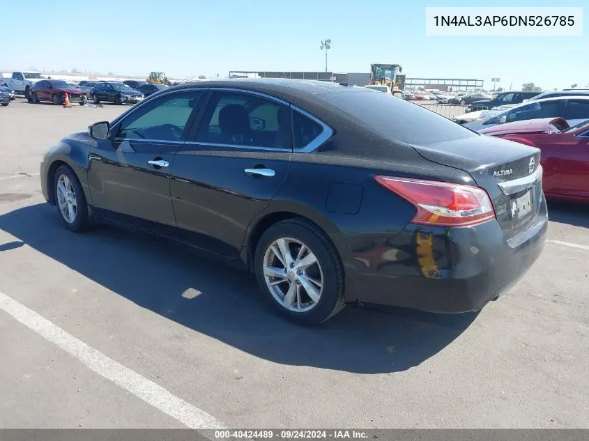 2013 Nissan Altima 2.5 Sl VIN: 1N4AL3AP6DN526785 Lot: 40424489