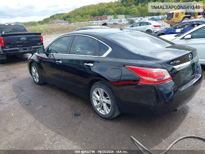 1N4AL3AP0DN549348 2013 Nissan Altima 2.5 Sl