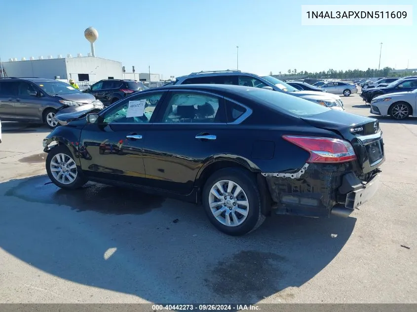 1N4AL3APXDN511609 2013 Nissan Altima 2.5/S/Sv/Sl