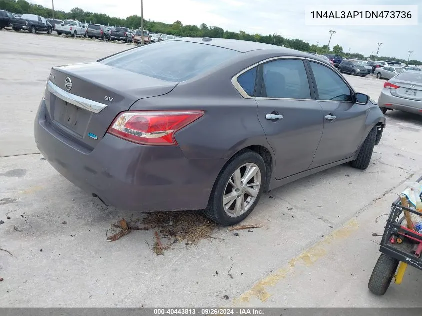 2013 Nissan Altima 2.5/S/Sv/Sl VIN: 1N4AL3AP1DN473736 Lot: 40443813