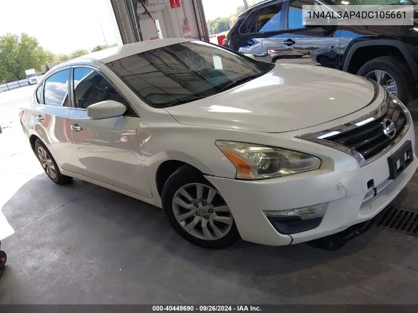 2013 Nissan Altima 2.5 S VIN: 1N4AL3AP4DC105661 Lot: 40449690