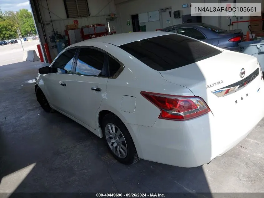 2013 Nissan Altima 2.5 S VIN: 1N4AL3AP4DC105661 Lot: 40449690