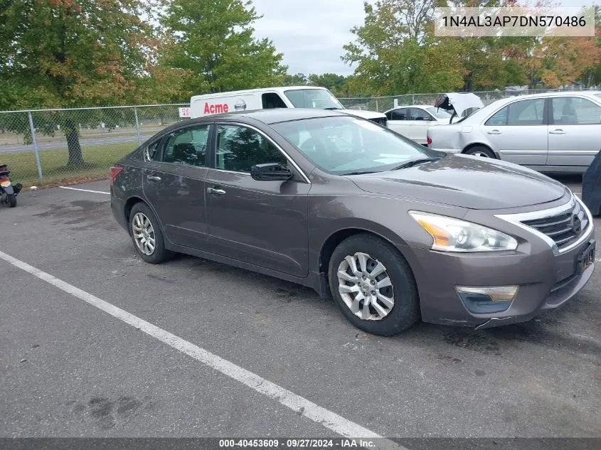 2013 Nissan Altima 2.5 S VIN: 1N4AL3AP7DN570486 Lot: 40453609