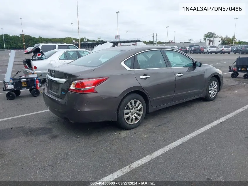 2013 Nissan Altima 2.5 S VIN: 1N4AL3AP7DN570486 Lot: 40453609