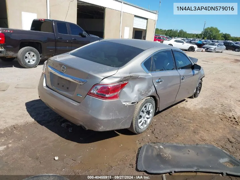 2013 Nissan Altima 2.5 S VIN: 1N4AL3AP4DN579016 Lot: 40455915