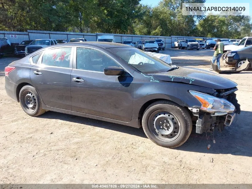 1N4AL3AP8DC214009 2013 Nissan Altima 2.5 S