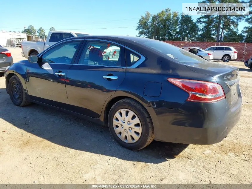 1N4AL3AP8DC214009 2013 Nissan Altima 2.5 S