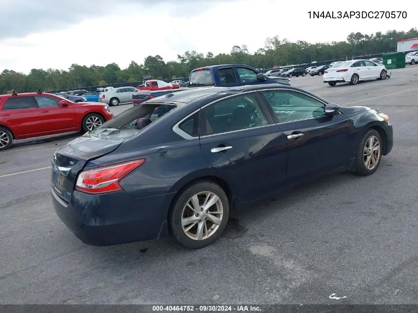 2013 Nissan Altima 2.5 Sv VIN: 1N4AL3AP3DC270570 Lot: 40464752