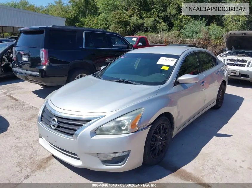 2013 Nissan Altima 2.5 S VIN: 1N4AL3AP9DC288247 Lot: 40467049