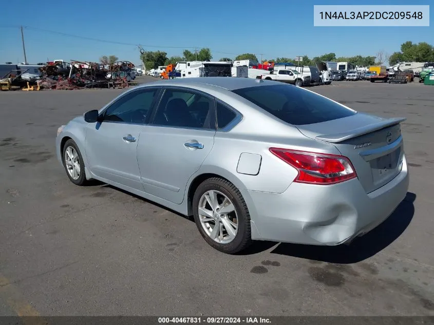 2013 Nissan Altima 2.5 Sl VIN: 1N4AL3AP2DC209548 Lot: 40467831