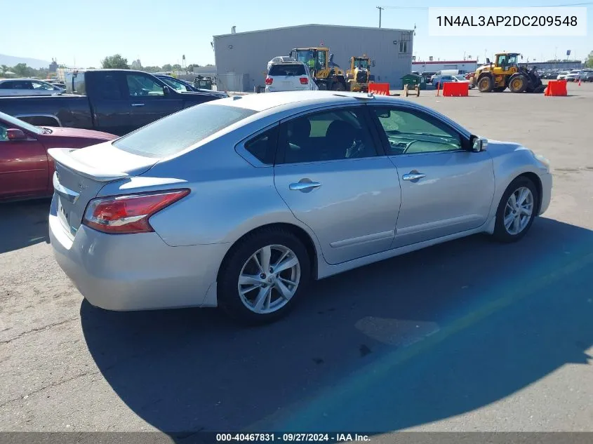 2013 Nissan Altima 2.5 Sl VIN: 1N4AL3AP2DC209548 Lot: 40467831