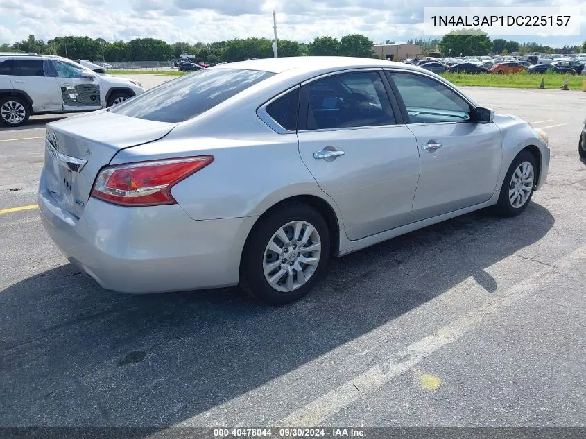 2013 Nissan Altima 2.5 S VIN: 1N4AL3AP1DC225157 Lot: 40478044