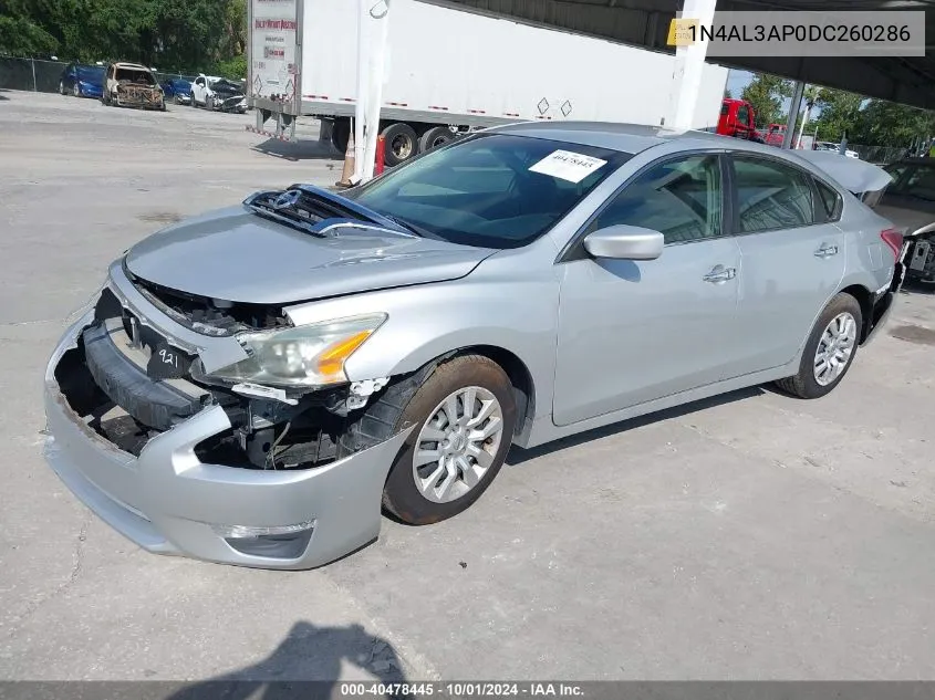 2013 Nissan Altima 2.5/S/Sv/Sl VIN: 1N4AL3AP0DC260286 Lot: 40478445