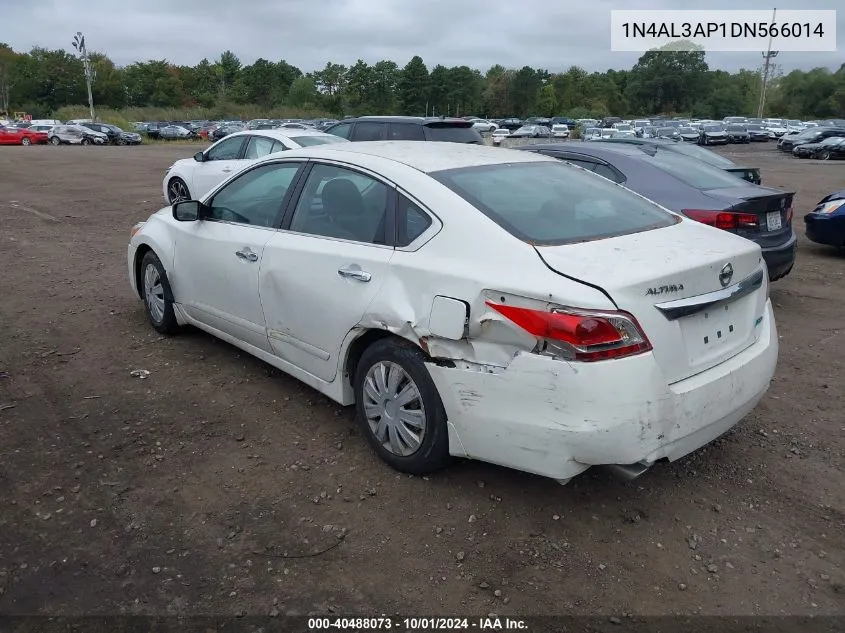 2013 Nissan Altima 2.5 S VIN: 1N4AL3AP1DN566014 Lot: 40488073