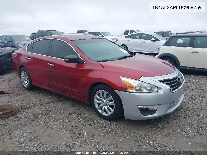 2013 Nissan Altima 2.5 Sl VIN: 1N4AL3AP6DC908259 Lot: 40491416