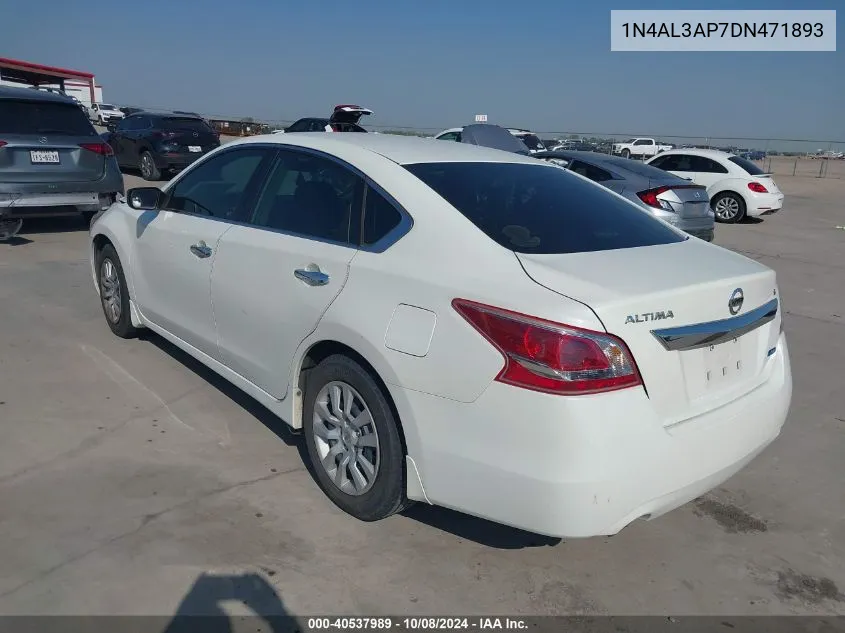 1N4AL3AP7DN471893 2013 Nissan Altima 2.5/S/Sv/Sl