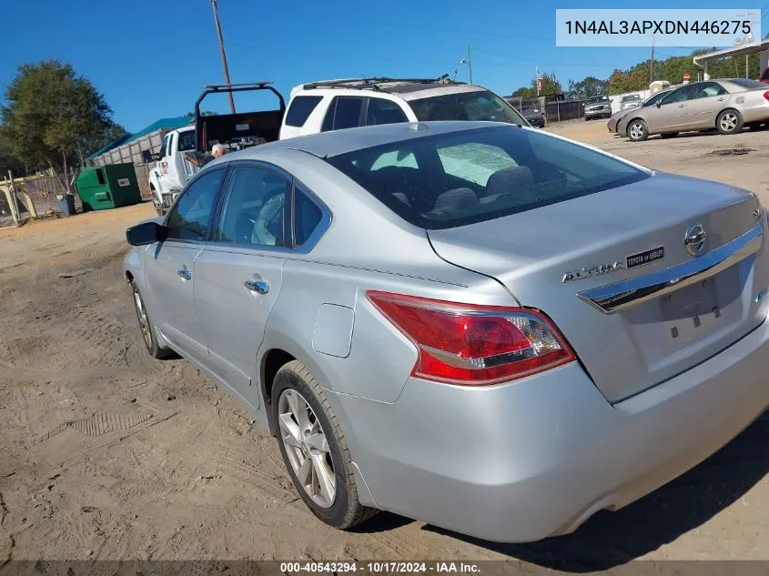 2013 Nissan Altima 2.5 Sv VIN: 1N4AL3APXDN446275 Lot: 40543294