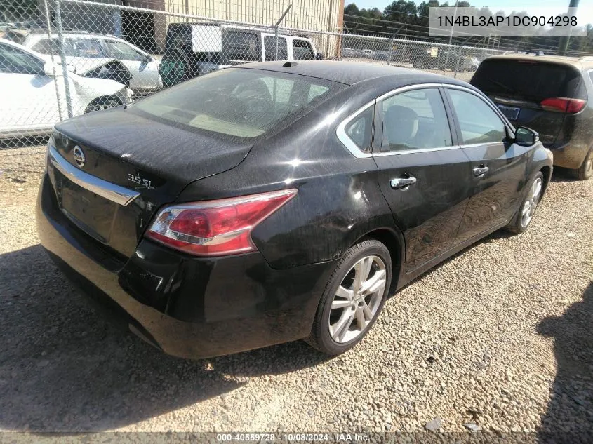 2013 Nissan Altima 3.5 Sl VIN: 1N4BL3AP1DC904298 Lot: 40559728