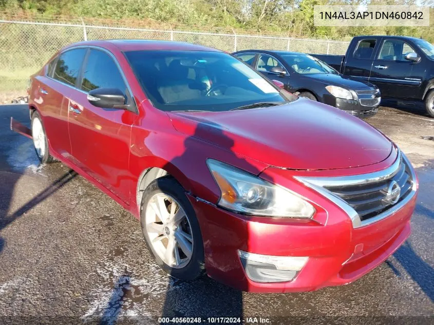 2013 Nissan Altima 2.5 Sv VIN: 1N4AL3AP1DN460842 Lot: 40560248