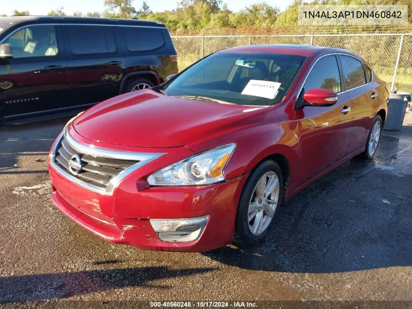 2013 Nissan Altima 2.5 Sv VIN: 1N4AL3AP1DN460842 Lot: 40560248