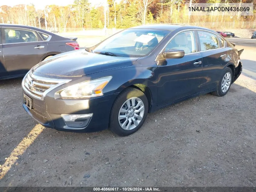 2013 Nissan Altima 2.5 S VIN: 1N4AL3AP0DN436869 Lot: 40560617