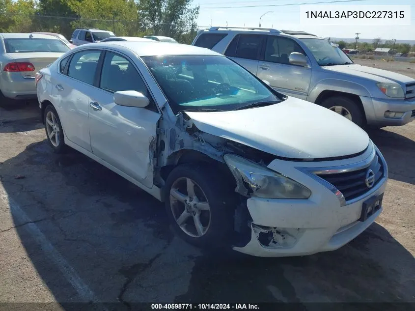 2013 Nissan Altima 2.5 S VIN: 1N4AL3AP3DC227315 Lot: 40598771