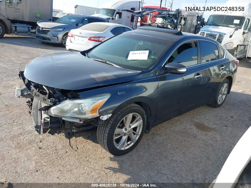 2013 Nissan Altima 2.5 Sl VIN: 1N4AL3AP5DC248358 Lot: 40625139