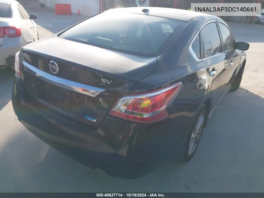 2013 Nissan Altima 2.5 Sv VIN: 1N4AL3AP3DC140661 Lot: 40637714