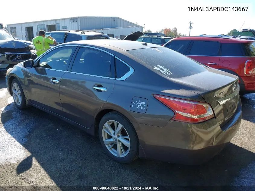 1N4AL3AP8DC143667 2013 Nissan Altima 2.5 Sl