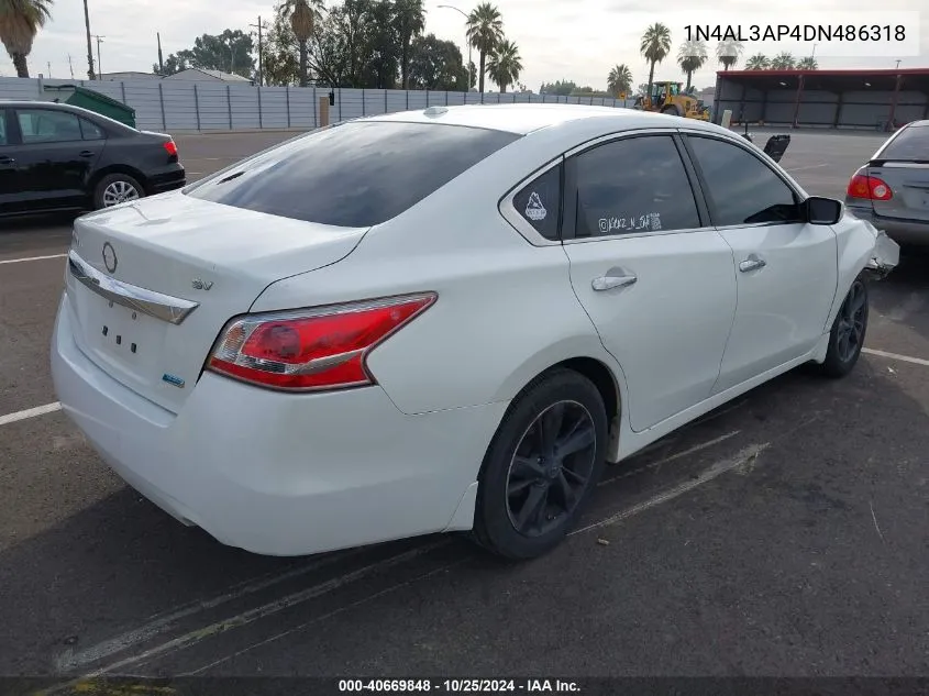 1N4AL3AP4DN486318 2013 Nissan Altima 2.5 Sv