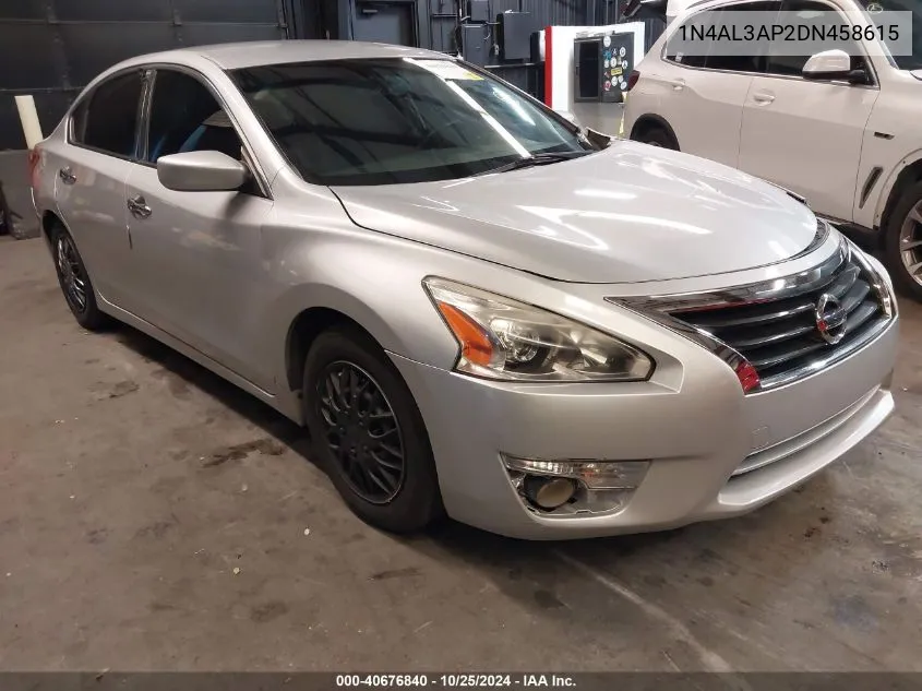 2013 Nissan Altima 2.5 S VIN: 1N4AL3AP2DN458615 Lot: 40676840