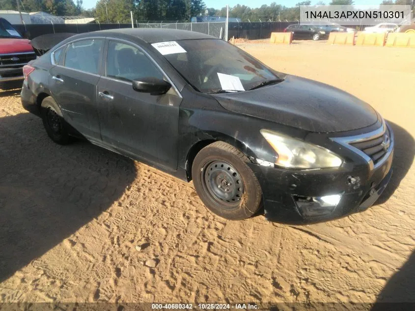 2013 Nissan Altima 2.5 S VIN: 1N4AL3APXDN510301 Lot: 40680342