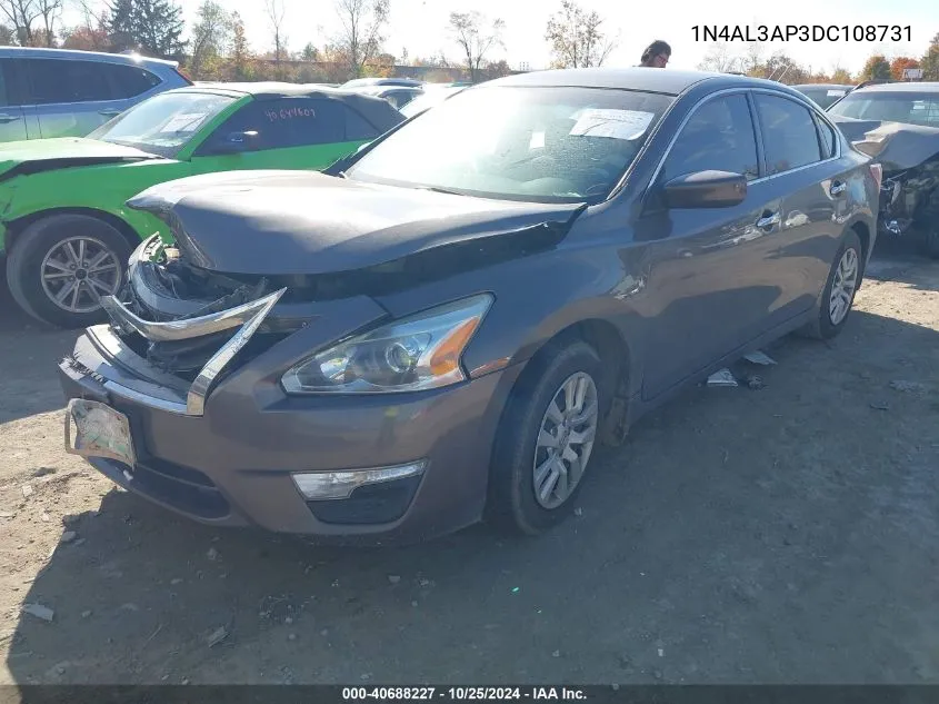 2013 Nissan Altima 2.5 S VIN: 1N4AL3AP3DC108731 Lot: 40688227