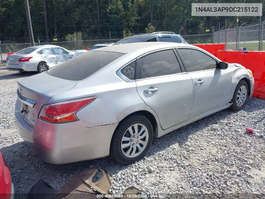 1N4AL3AP9DC215122 2013 Nissan Altima 2.5 S