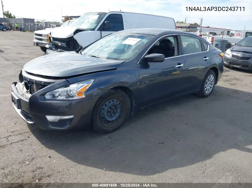 1N4AL3AP3DC243711 2013 Nissan Altima 2.5 S