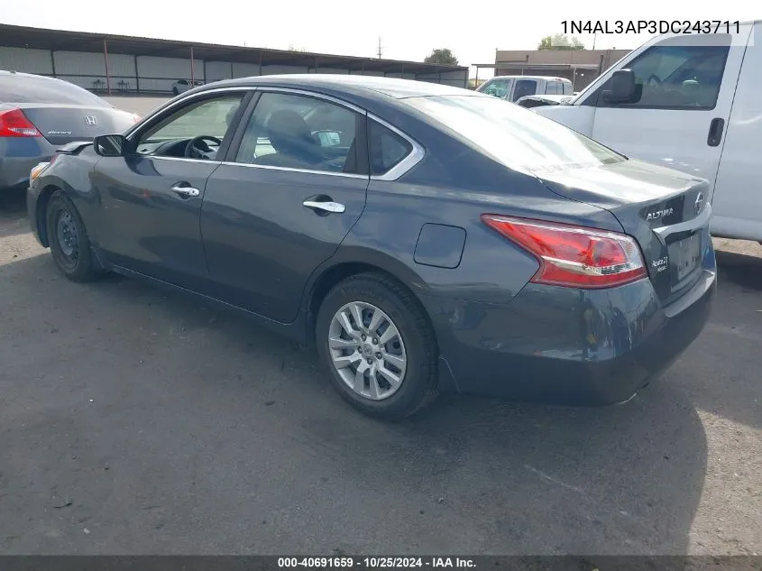 1N4AL3AP3DC243711 2013 Nissan Altima 2.5 S