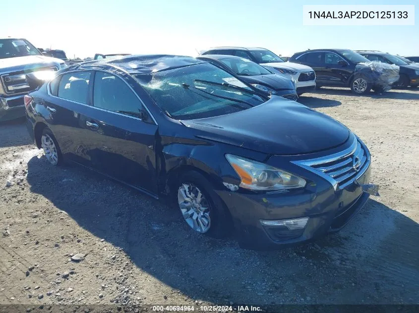 2013 Nissan Altima 2.5 S VIN: 1N4AL3AP2DC125133 Lot: 40694964