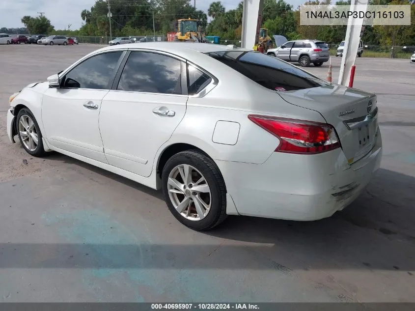 1N4AL3AP3DC116103 2013 Nissan Altima 2.5/S/Sv/Sl