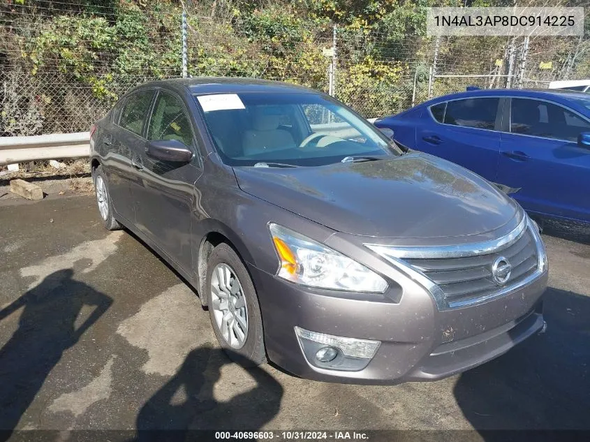 2013 Nissan Altima 2.5 S VIN: 1N4AL3AP8DC914225 Lot: 40696603