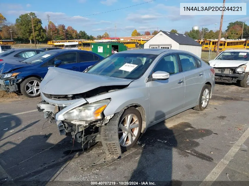 2013 Nissan Altima 2.5 Sl VIN: 1N4AL3AP2DC244221 Lot: 40707219