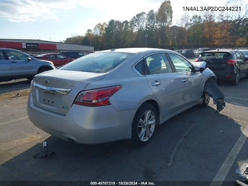 2013 Nissan Altima 2.5 Sl VIN: 1N4AL3AP2DC244221 Lot: 40707219