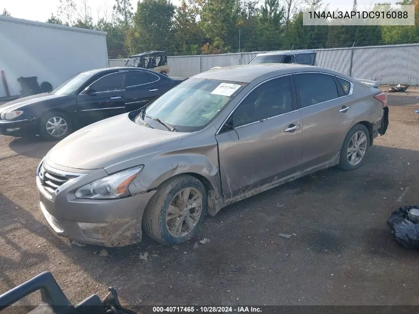 2013 Nissan Altima 2.5 Sv VIN: 1N4AL3AP1DC916088 Lot: 40717465