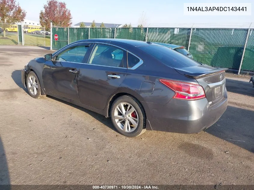 2013 Nissan Altima 2.5 Sl VIN: 1N4AL3AP4DC143441 Lot: 40730971