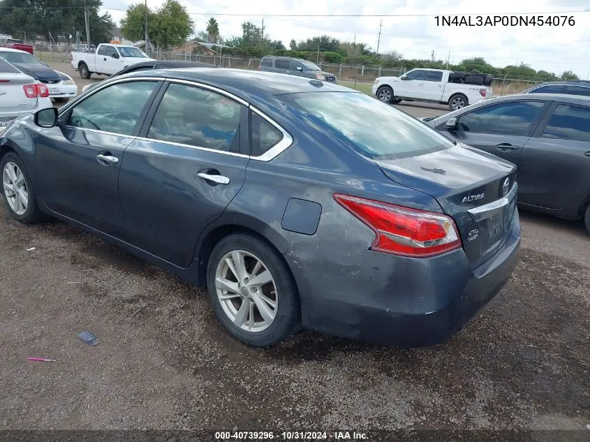 2013 Nissan Altima 2.5 Sl VIN: 1N4AL3AP0DN454076 Lot: 40739296